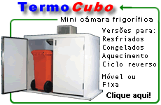 TermoCubo - Mini câmara frigorífica